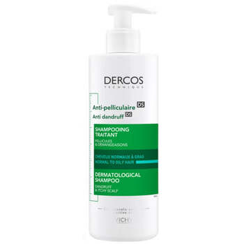 Dercos Anti-Dandruff Advanced Action (normálne až mastné vlasy) - Šampón proti lupinám